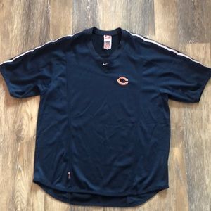 🏈Chicago Bears men’s XL navy short sleeve shirt